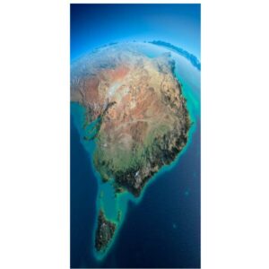 4D Australia Space View Postcard