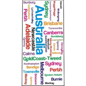 4D Cities Colour Bookmark