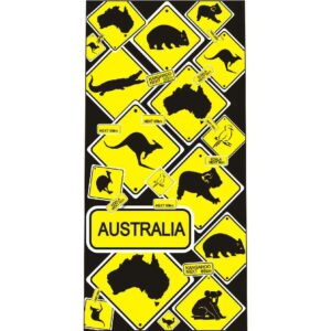 4D Roadsigns Postcard