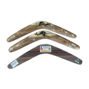 Hand Painted Animal / Weapon 18 Inch Boomerang