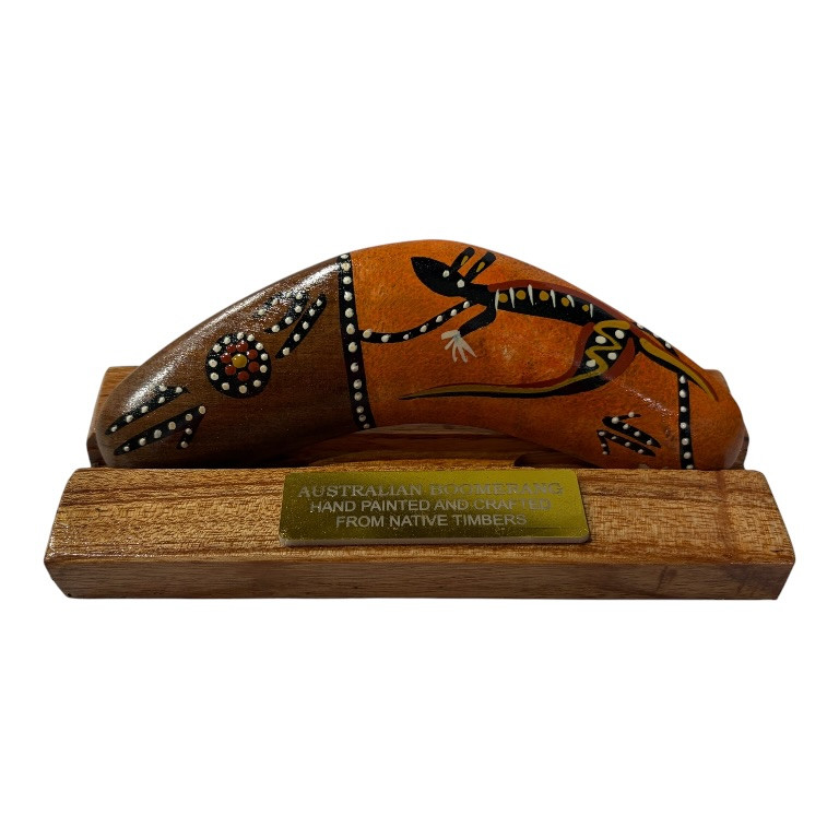 Boxed 6 Inch Detailed Animal Boomerang with Stand 6 Boxed 6 Inch Detailed Animal Boomerang with Stand - Image 4