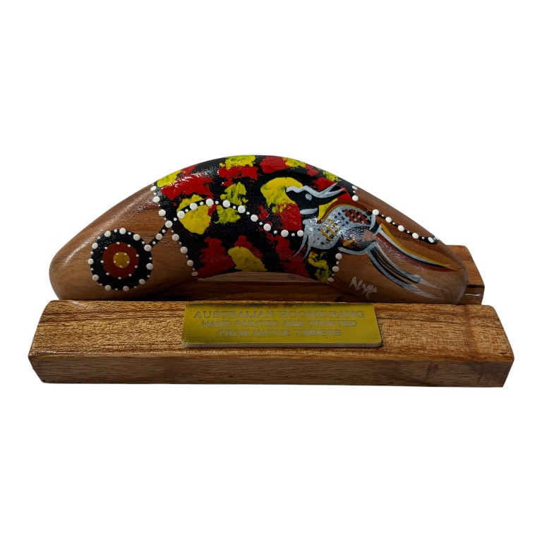 Boxed 6 Inch Detailed Animal Boomerang with Stand 7 Boxed 6 Inch Detailed Animal Boomerang with Stand - Image 5