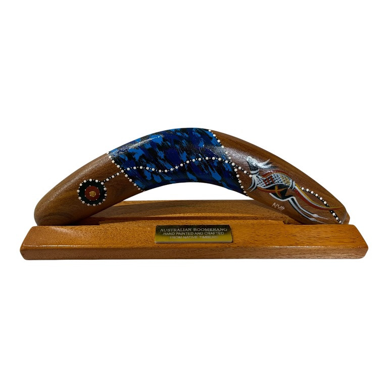 Boxed 12 Inch Detailed Animal Boomerang with Stand 8 Boxed 12 Inch Detailed Animal Boomerang with Stand - Image 6
