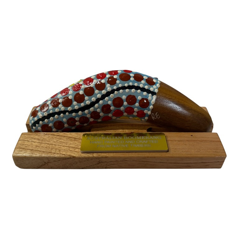 Boxed 6 Inch Dot Boomerang with Stand 5 Boxed 6 Inch Dot Boomerang with Stand - Image 3