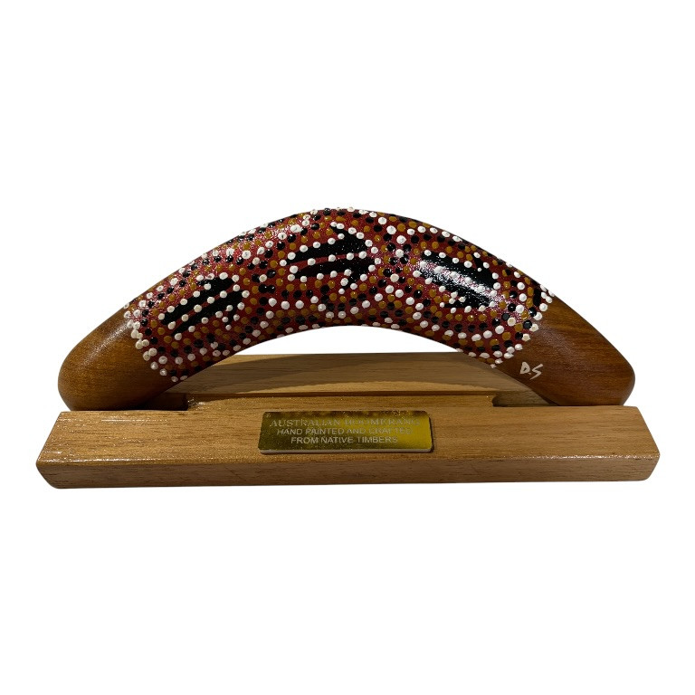 Boxed 10 Inch Dot Boomerang with Stand 5 Boxed 10 Inch Dot Boomerang with Stand - Image 3
