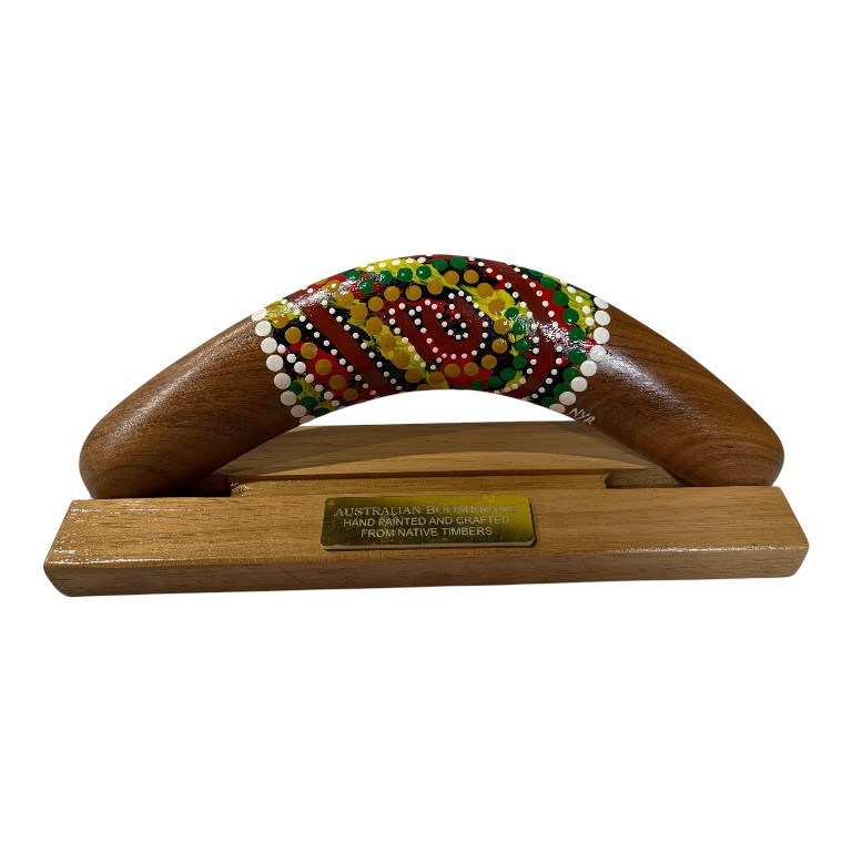 Boxed 10 Inch Dot Boomerang with Stand 7 Boxed 10 Inch Dot Boomerang with Stand - Image 5
