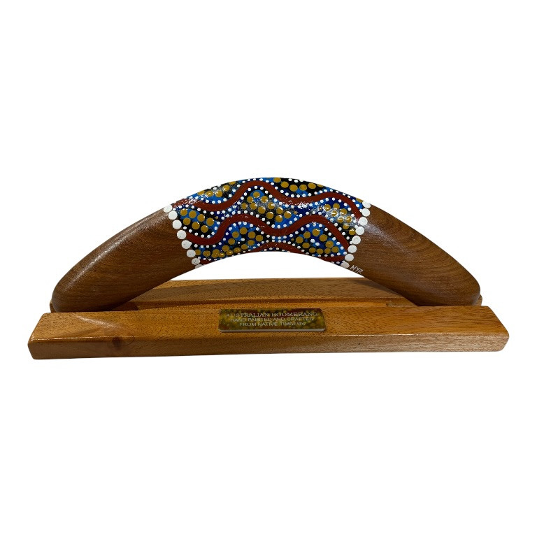 Boxed 12 Inch Dot Boomerang with Stand 7 Boxed 12 Inch Dot Boomerang with Stand - Image 5