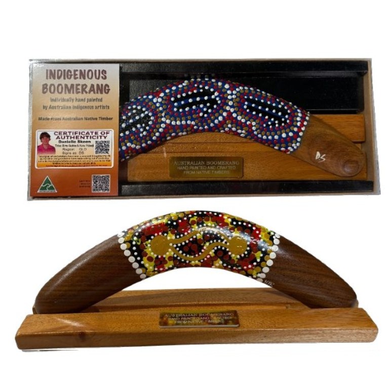 Boxed 12 Inch Dot Boomerang with Stand 2 BXBODT12 GROUP BIGGER