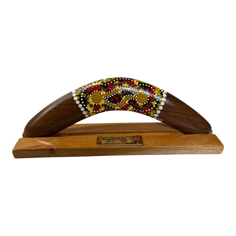 Boxed 12 Inch Dot Boomerang with Stand 5 Boxed 12 Inch Dot Boomerang with Stand - Image 3