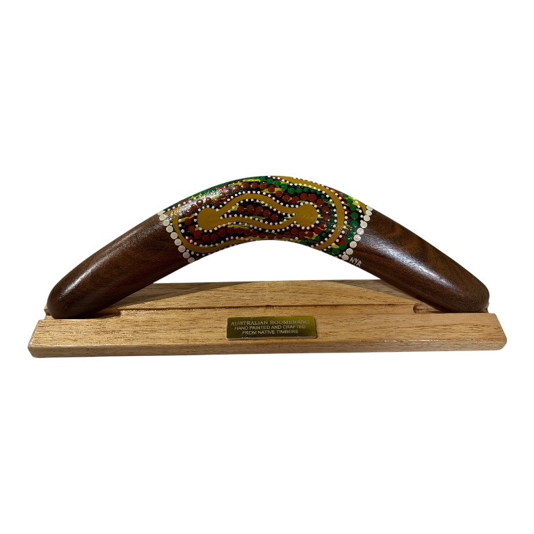 Boxed 14 Inch Dot Boomerang with Stand 6 Boxed 14 Inch Dot Boomerang with Stand - Image 4