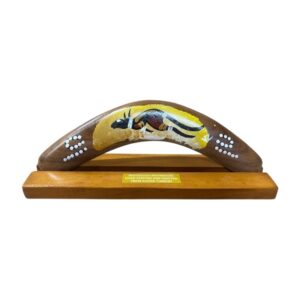 Boxed 10 Inch Basic Animal Boomerang with Stand