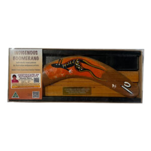 Boxed 12 Inch Basic Animal Boomerang with Stand