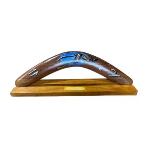 Boxed 14 Inch Basic Animal  Boomerang with Stand