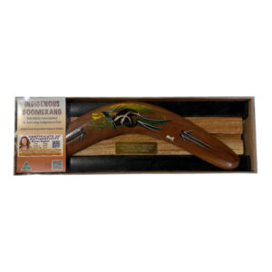 Boxed 14 Inch Basic Animal Boomerang with Stand