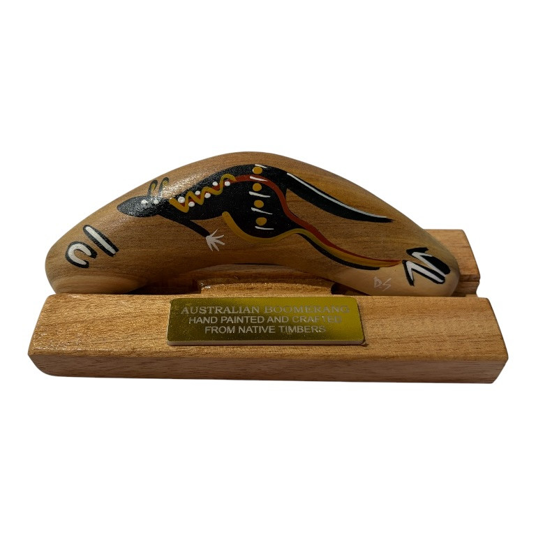 Boxed 6 Inch Traditional Boomerang with Stand 8 Boxed 6 Inch Traditional Boomerang with Stand - Image 6