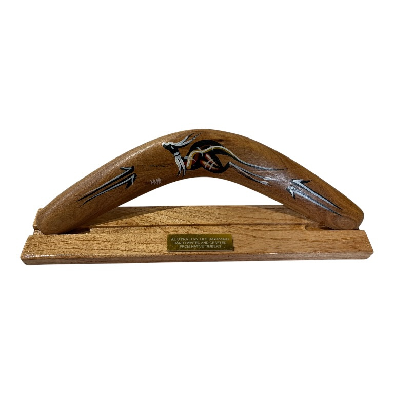 Boxed 14 Inch Traditional Boomerang with Stand 7 Boxed 14 Inch Traditional Boomerang with Stand - Image 5