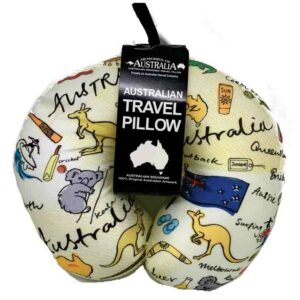 Australia Icons Neck Pillow