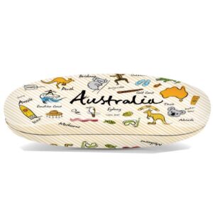 Sunglasses Case Australian Symbols