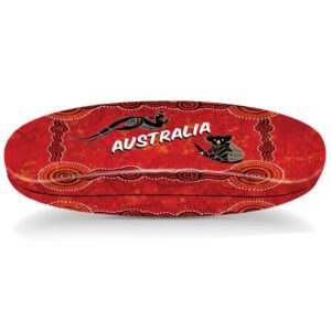 Sunglasses Case Roo and Koala Red