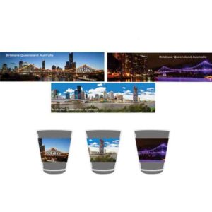 Shot Glass Brisbane x 3