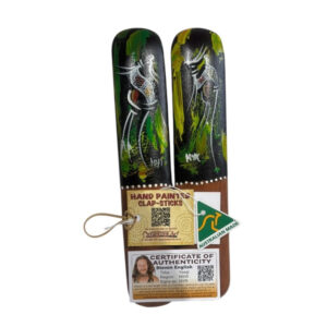 Music Sticks Handpainted Contemporary