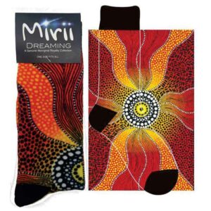 Mirii Dreaming Socks Series 1 Rainbow Fire Flame