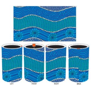 Mirii Dreamtime Collection Stubbie Cooler S2 Water