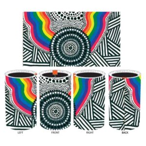 Mirii Dreamtime Collection Stubbie Cooler S3 Rainbow