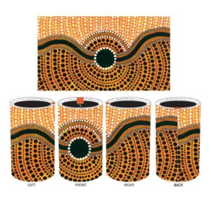 Mirii Dreamtime Collection Stubbie Cooler S3 Fire