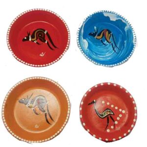 12cm Hand Painted Contemporary Animal Plate