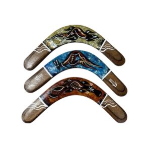 12 Inch Hand Painted Timber Returner