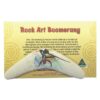 RABO 01 Rock Art Boomerang