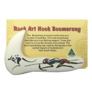 Loose Hand Painted Rock Art Hook