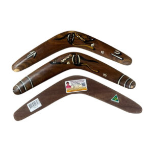 Hand Painted Traditional 14 Inch Boomerang