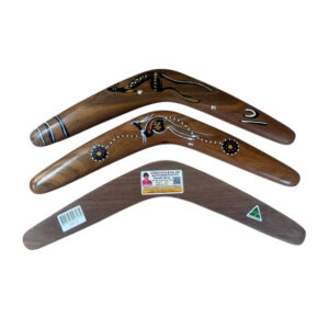 Hand Painted Traditional 18 Inch Boomerang