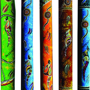 Hand Painted Bamboo Didgeridoo 40cm Back in stock from late Oct/ early November – Pre Order now to beat the price increase