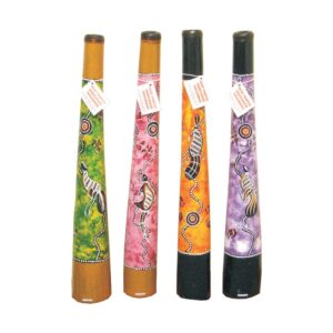 Hand Painted Hardwood Didgeridoo 60cm