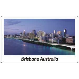 Brisbane River City Magnet