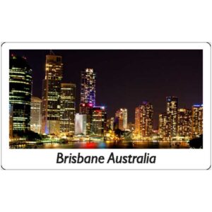 Brisbane Night City Magnet