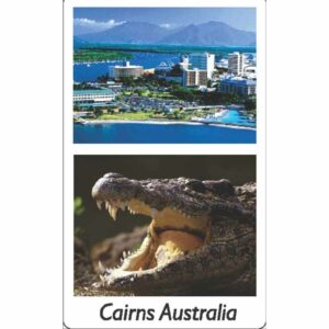 Cairns 2 in 1 City Day / Croc City Magnet