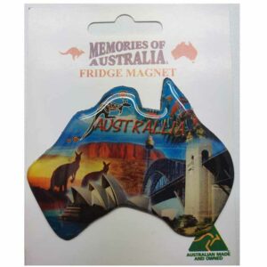 Australian Map State Scenery Australian Made Resin Magnets