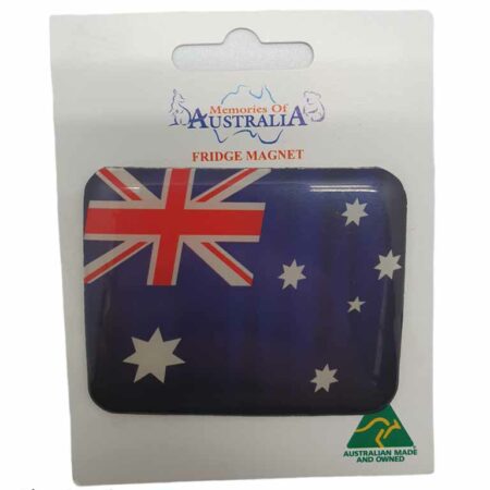 Rectangle Australia Flag Australian Made Resin Magnets