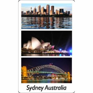 Sydney 3 in 1 Harbour / Opera House / Bridge City Magnet