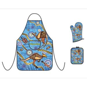 Kitchen Set Aboriginal Blue