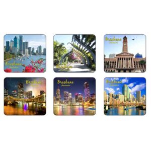 6 Coasters Round Cotton Brisbane