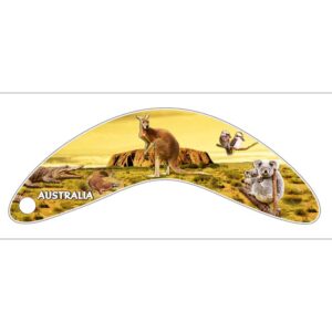 Bookmark Aluminum Boomerang Animal