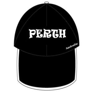 Black and White Perth Cap