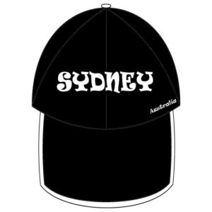 Black and White Sydney Cap