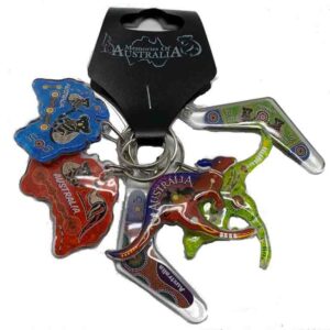 Keyrings 6 Pack