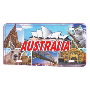 Magnet Number Plate Australia Scenes